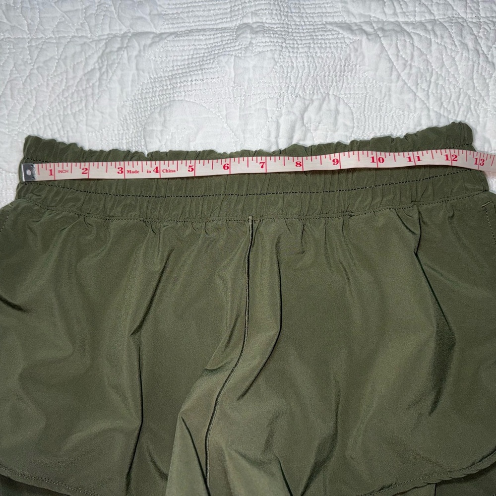 Offline by Aerie Olive Green Athletic Shorts - Picture 4 of 5
